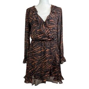 Divided sz 8 TigerStripe dress